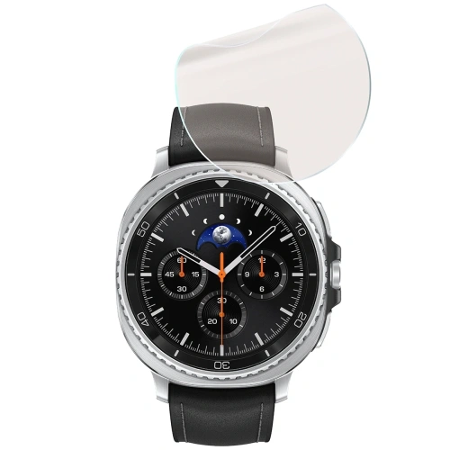 Folia matowa Bizon Glass Watch Film Sun Duo do Samsung Galaxy Watch 8 Classic 46mm [2 PACK]