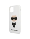 Kup Etui Karl Lagerfeld KLHCN65SLFKWH Apple iPhone 11 Pro Max hardcase bílý/white Silicone Iconic - KLD301WHT - {ean13} - Sklep Home Screen