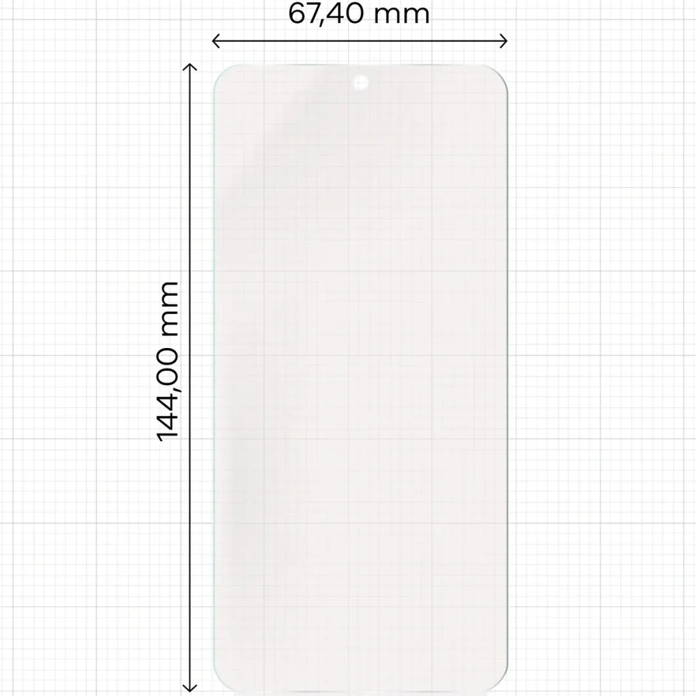 Folia matowa Bizon Glass Film Sun do Samsung Galaxy S25
