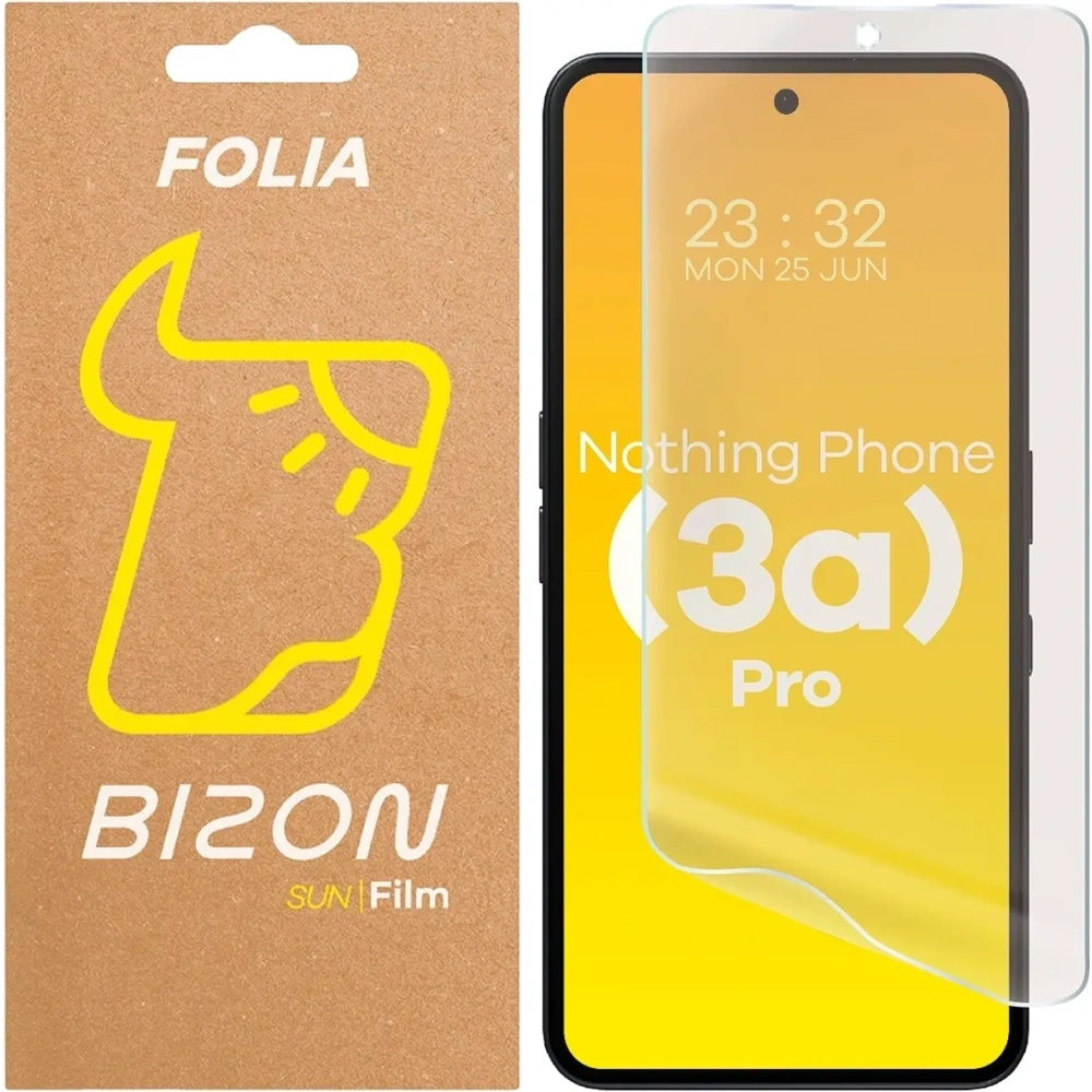 Folia matowa Bizon Glass Film Sun do Nothing Phone (3a) Pro