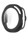 Etui ze szkłem do zegarka Bizon Case+Glass Watch do Samsung Galaxy Watch 8 Classic 46mm czarne