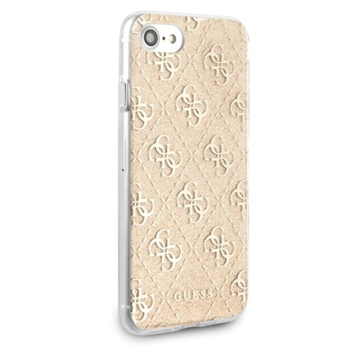 Kup Etui Guess GUHCI8PCU4GLGO Apple iPhone SE 2022/SE 2020/8/7 arany/hard case 4G Glitter - GUE525GLD - {ean13} - Sklep Home Screen