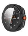 Etui ze szkłem do zegarka Bizon Case+Glass Watch do Samsung Galaxy Watch 8 Classic 46mm czarne