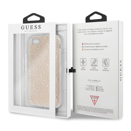 Kup Etui Guess GUHCI8PCU4GLGO Apple iPhone SE 2022/SE 2020/8/7 arany/hard case 4G Glitter - GUE525GLD - {ean13} - Sklep Home Screen