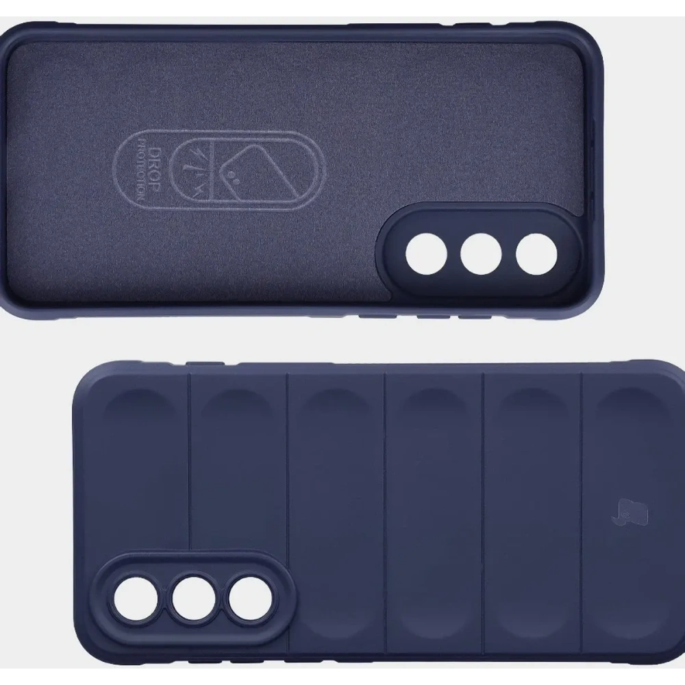 Pancerne etui Bizon Case Tur do OnePlus Nord 5 granatowe