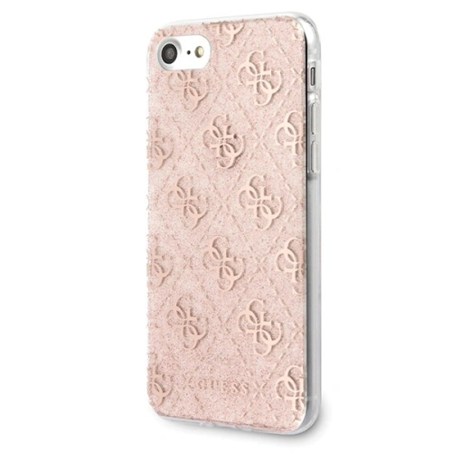 Kup Guess Apple Tasche GUHCI8PCU4GLPI iPhone SE 2022/SE 2020/8/7 rosa/rosa Hartschale 4G Glitter - GUE526PNK - {ean13} - Sklep Home Screen
