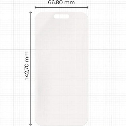 Folia matowa Bizon Glass Film Sun do Apple iPhone 16