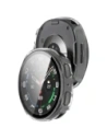 Etui ze szkłem do zegarka Bizon Case+Glass Watch do Samsung Galaxy Watch 8 40mm przeźroczyste