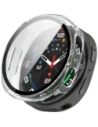 Etui ze szkłem do zegarka Bizon Case+Glass Watch do Samsung Galaxy Watch 8 40mm przeźroczyste