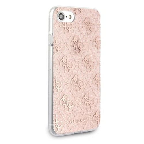 Kup Guess Apple Tasche GUHCI8PCU4GLPI iPhone SE 2022/SE 2020/8/7 rosa/rosa Hartschale 4G Glitter - GUE526PNK - {ean13} - Sklep Home Screen