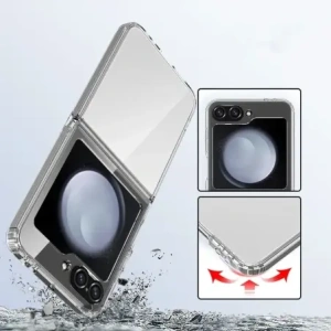 Etui Tech-Protect Flexair Hybrid do Samsung Galaxy Z Flip 6 / 7 FE Clear