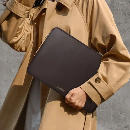 Pokrowiec Tech-Protect Fleece Laptop 13-14 Chocolate