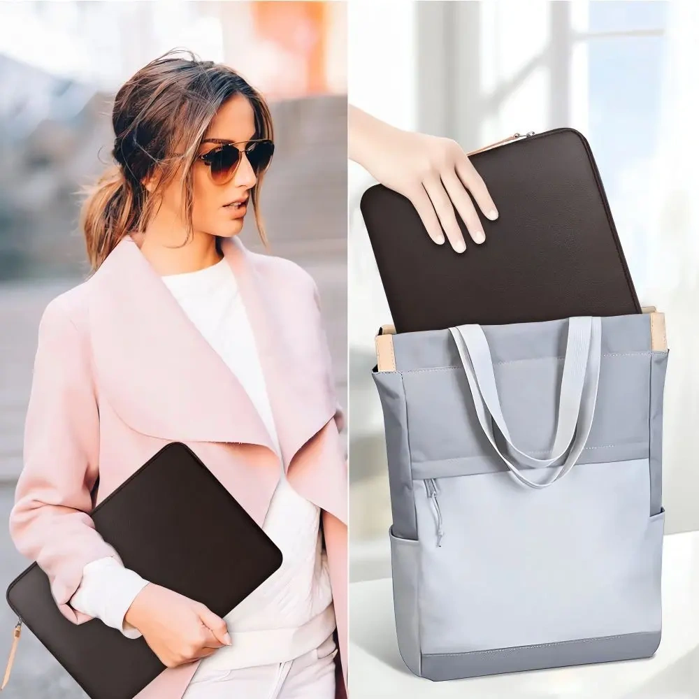 Pokrowiec Tech-Protect Fleece Laptop 13-14 Chocolate