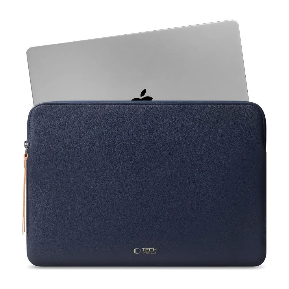 Pokrowiec Tech-Protect Fleece Laptop 13-14 Navy Blue