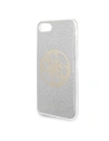 Kup Guess Apple Tasche GUHCI8PCUGLLG iPhone SE 2022/SE 2020/8/7 hellgrau/hellgrau Hartschale Glitter 4G Circle Logo - GUE527GRY - {ean13} - Sklep Home Screen