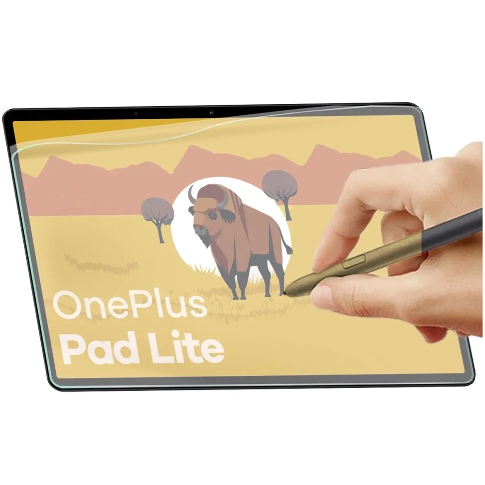 Folia imitująca papier Bizon Film Tab Papirus do OnePlus Pad Lite [2 PACK]