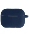 Silikonowe etui z karabińczykiem Bizon Case Headphone Silicone do Apple AirPods Pro 2 granatowe