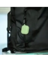 Silikonowe etui z karabińczykiem Bizon Case Headphone Silicone do Apple AirPods Pro 2 jasnozielone