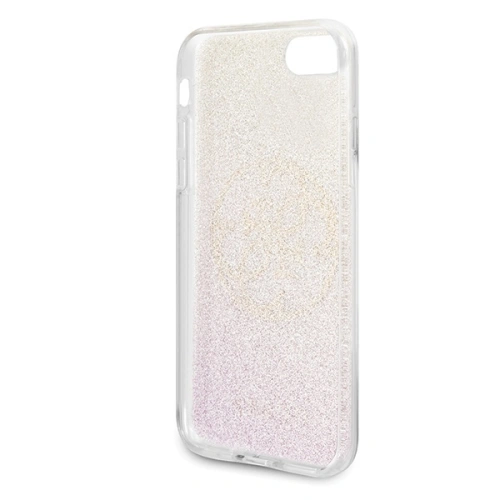 Kup Etui Guess GUHCI8PCUGLPGG Apple iPhone SE 2022/SE 2020/8/7 rózsaszín-arany/hard case Glitter Gradient 4G Circle Logo - GUE528RS - {ean13} - Sklep Home Screen