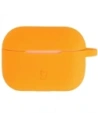 Silikonowe etui z karabińczykiem Bizon Case Headphone Silicone do Apple AirPods Pro 2 marchewkowe