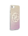 Kup Etui Guess GUHCI8PCUGLPGG Apple iPhone SE 2022/SE 2020/8/7 roz-gold/pink aurie hard case Glitter Gradient 4G Circle Logo - GUE528RS - {ean13} - Sklep Home Screen