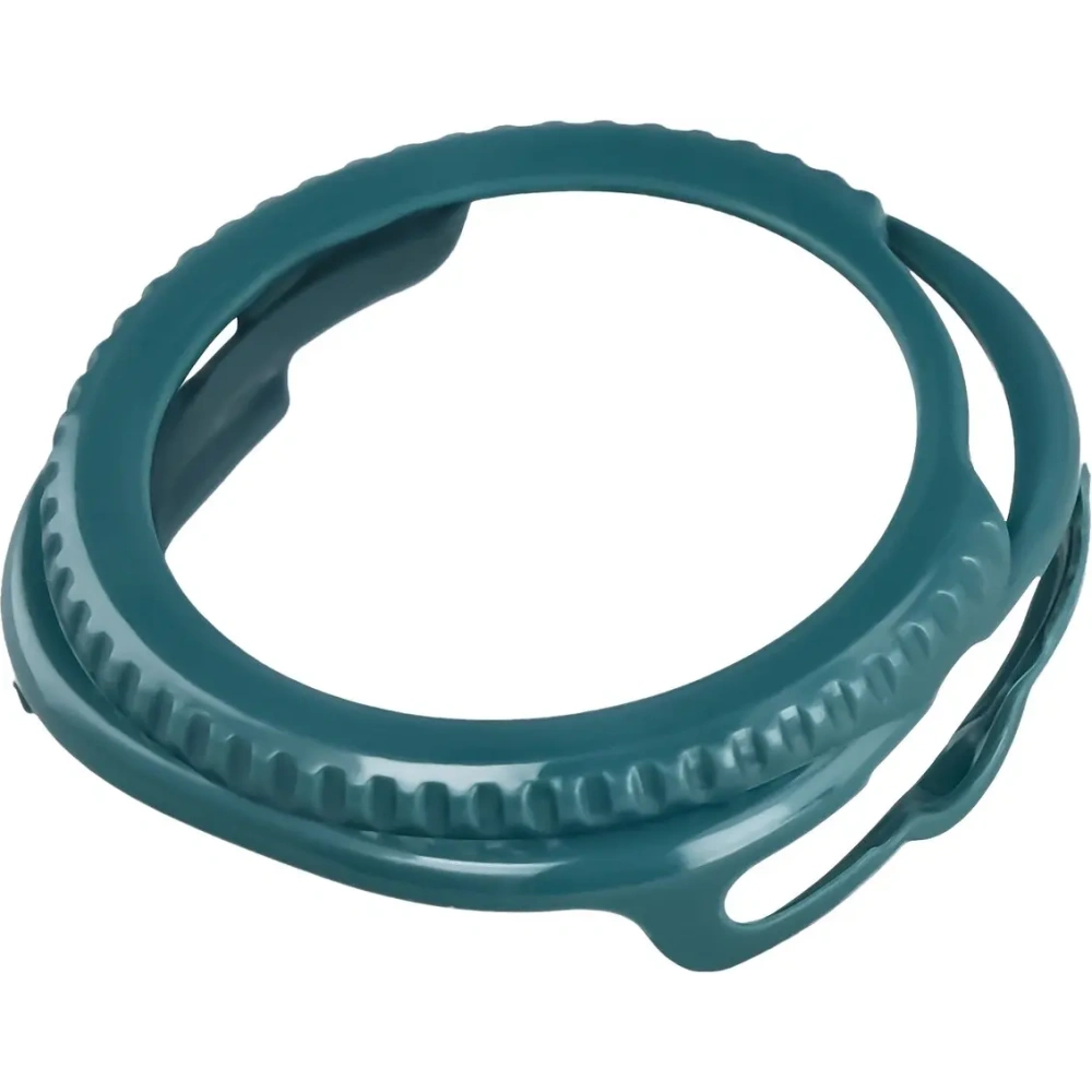 Etui ze szkłem do zegarka Bizon Case+Glass Watch do Samsung Galaxy Watch 8 Classic 46mm zielone