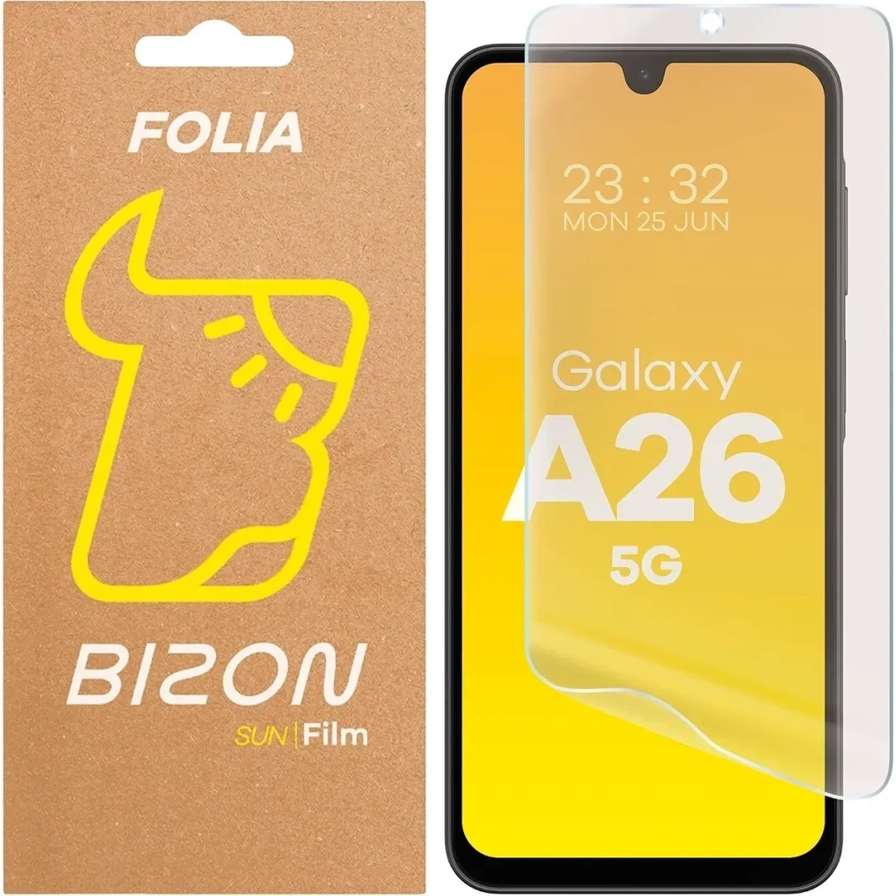 Folia matowa Bizon Glass Film Sun do Samsung Galaxy A26 5G