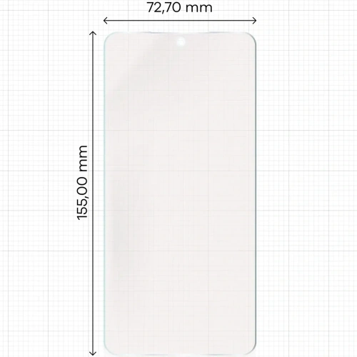 Folia matowa Bizon Glass Film Sun do Samsung Galaxy S25 Edge