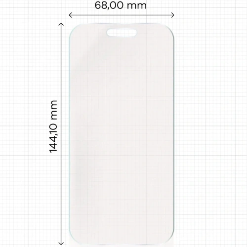 Folia matowa Bizon Glass Film Sun do Apple iPhone 15