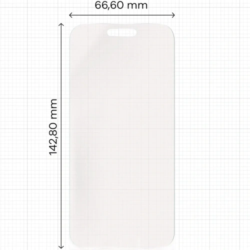 Folia matowa Bizon Glass Film Sun do Apple iPhone 15 Pro