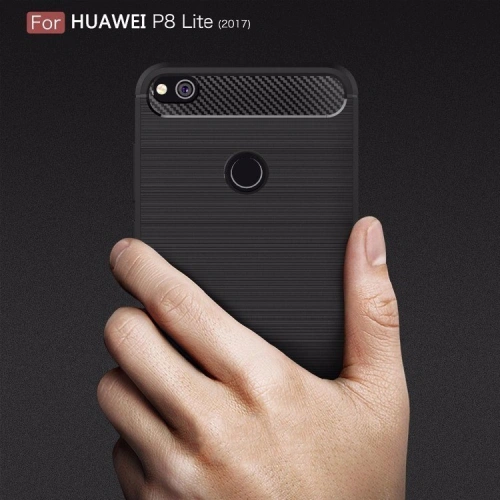Buy HS Case SOLID TPU Huawei P8 Lite 2017 Black + Screen protector - HSC005 - {ean13} - Home Screen Store Europe
