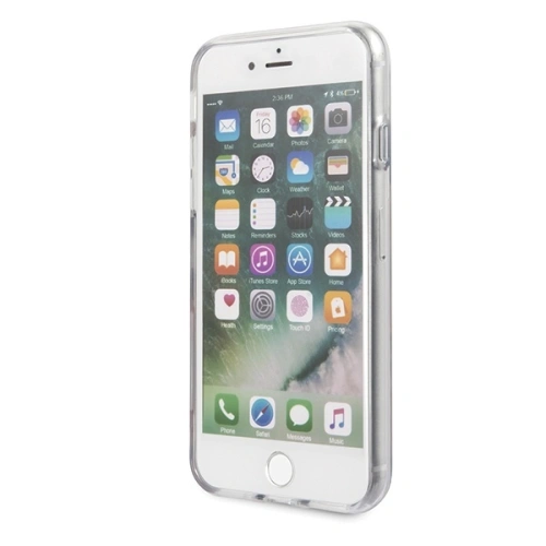 Buy Guess GUHCI8PCUTRFL03 Apple iPhone SE 2022/SE 2020/8/7 navy N°3 Flower Collection Shiny - GUE531NAV - {ean13} - Home Screen Store Europe