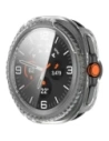 Etui ze szkłem do zegarka Bizon Case+Glass Watch do Samsung Galaxy Watch 8 Classic 46mm przezroczyste
