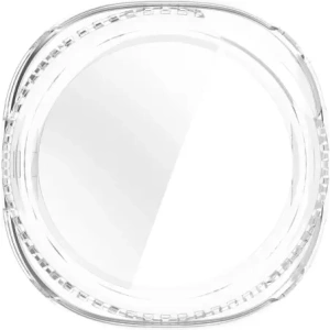 Etui ze szkłem do zegarka Bizon Case+Glass Watch do Samsung Galaxy Watch 8 Classic 46mm przezroczyste