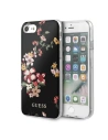 Etui Guess GUHCI8PCUTRFL04 Apple iPhone SE 2022/SE 2020/8/7 negru/black N°4 Flower Collection Shiny