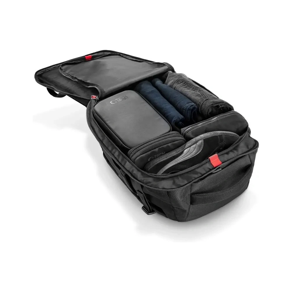 Plecak Tech-Protect Defender S40 Ryanair & Wizzair Travel Laptop Cabin Backpack 20L 40x20x25 Black
