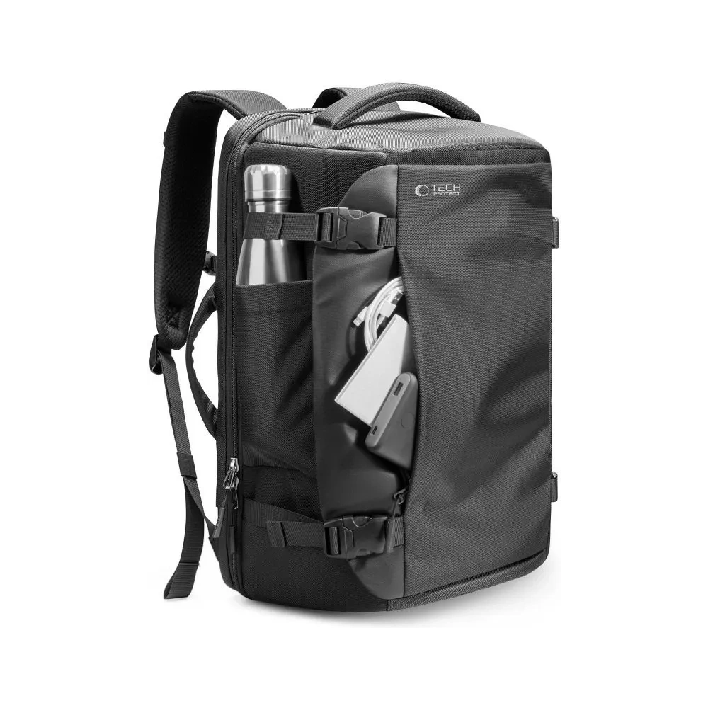 Plecak Tech-Protect Defender S40 Ryanair & Wizzair Travel Laptop Cabin Backpack 20L 40x20x25 Black