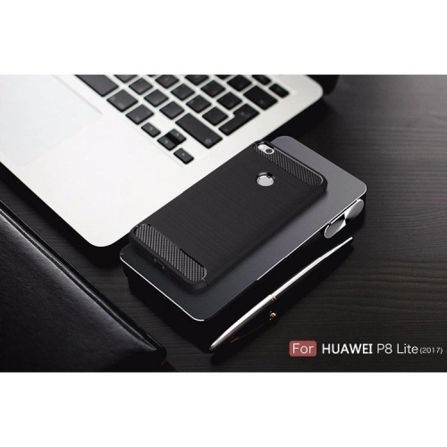 Buy HS Case SOLID TPU Huawei P8 Lite 2017 Black + Screen protector - HSC005 - {ean13} - Home Screen Store Europe