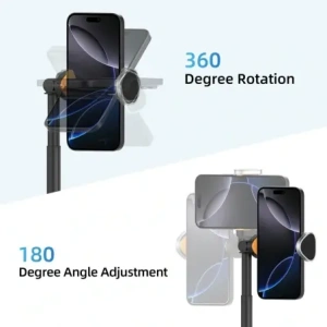 Kijek Tech-Protect L09S Bluetooth Selfie Stick Tripod Black
