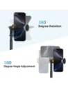 Kijek Tech-Protect L09S Bluetooth Selfie Stick Tripod Black