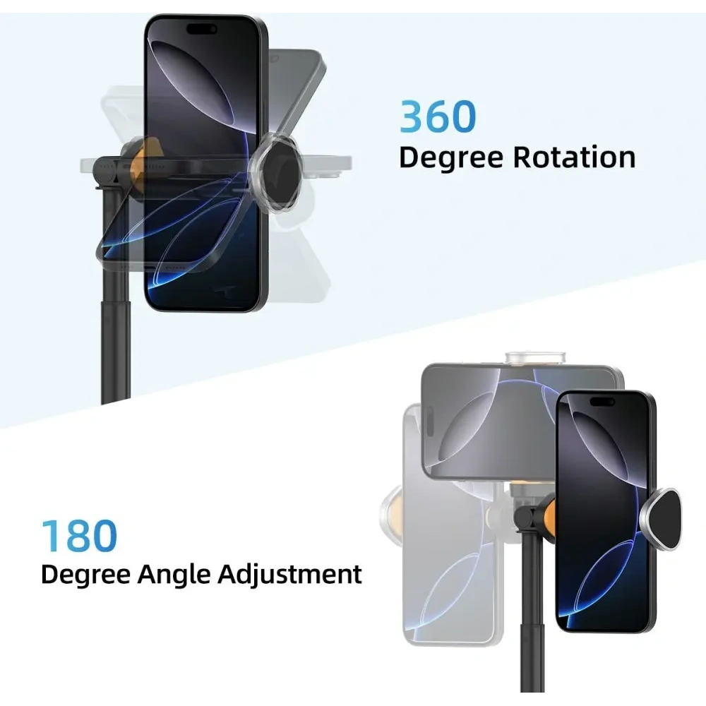 Kijek Tech-Protect L09S Bluetooth Selfie Stick Tripod Black