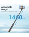 Kijek Tech-Protect L09S Bluetooth Selfie Stick Tripod Black