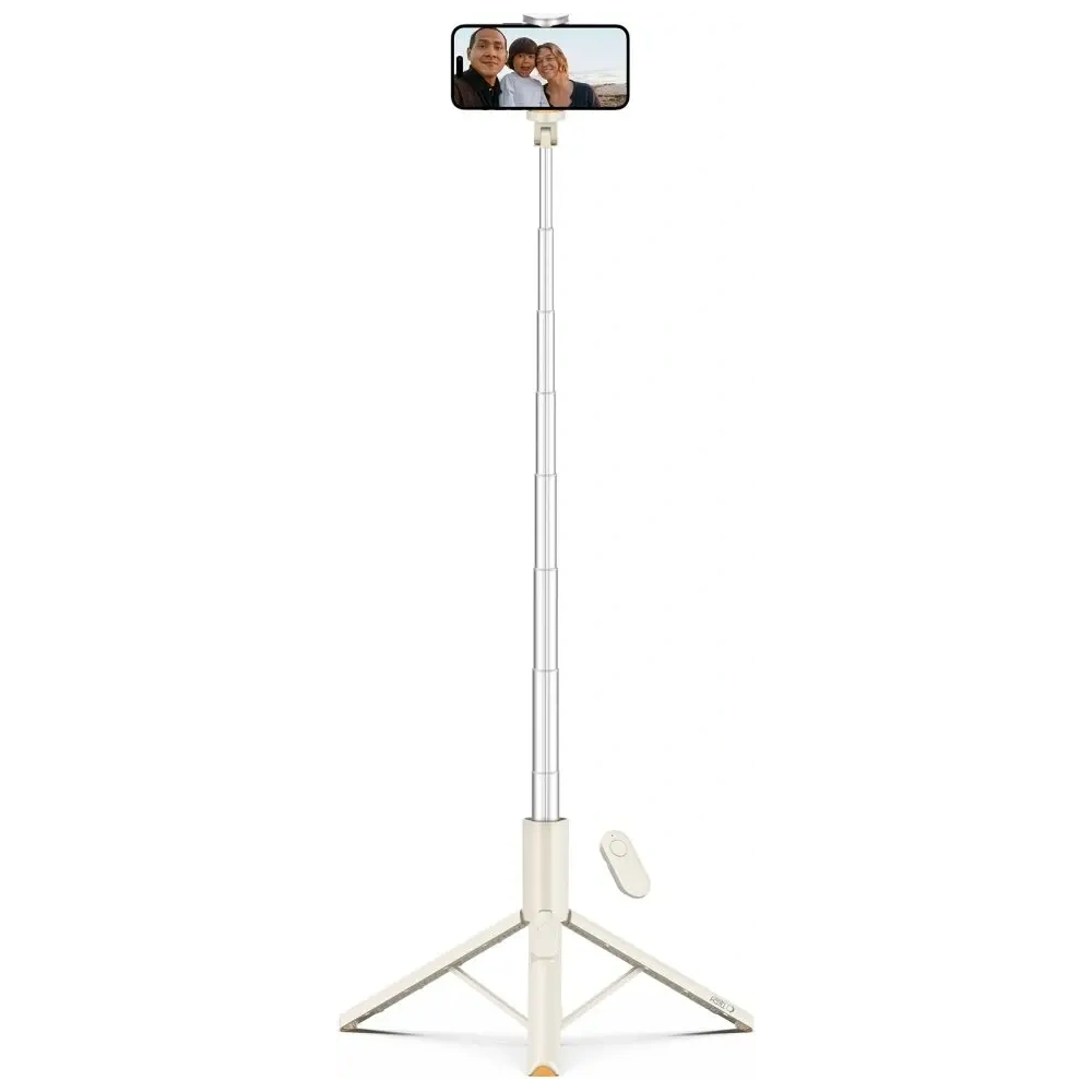 Kijek Tech-Protect L09S Bluetooth Selfie Stick Tripod Beige