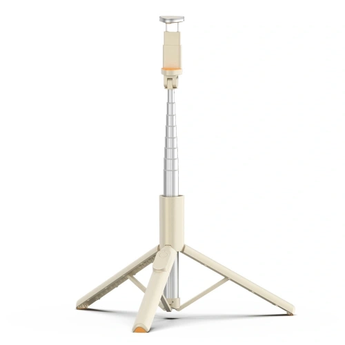 Kijek Tech-Protect L09S Bluetooth Selfie Stick Tripod Beige