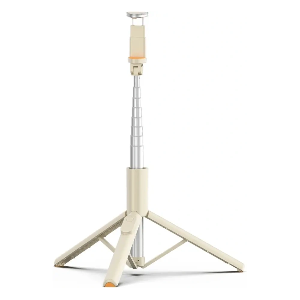 Kijek Tech-Protect L09S Bluetooth Selfie Stick Tripod Beige