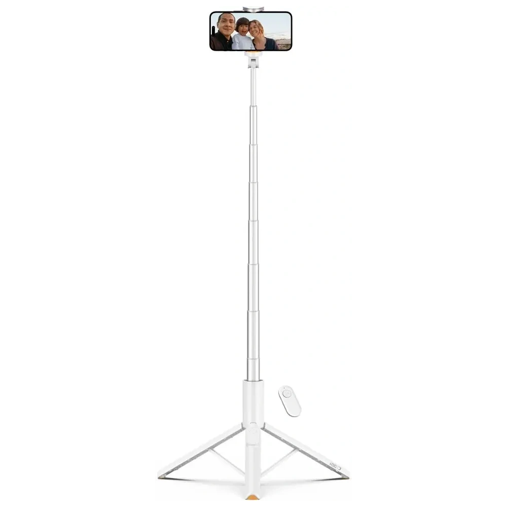 Kijek Tech-Protect L09S Bluetooth Selfie Stick Tripod White