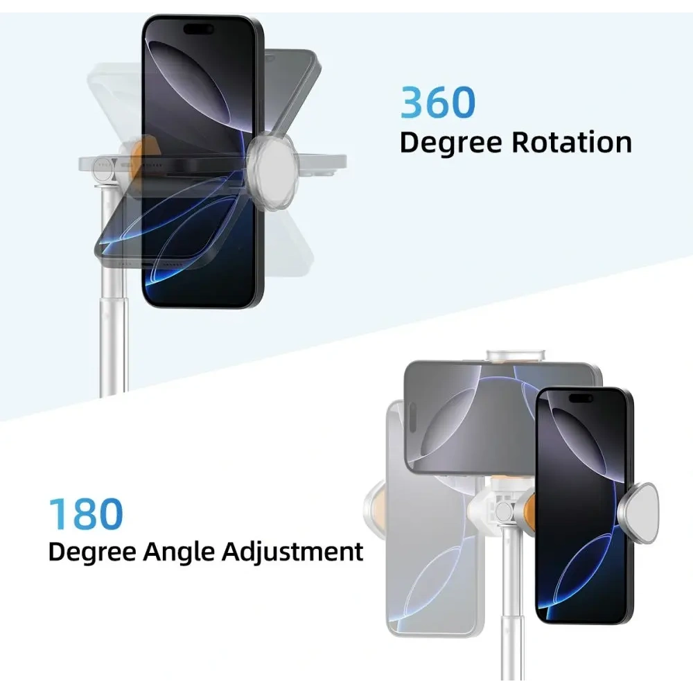 Kijek Tech-Protect L09S Bluetooth Selfie Stick Tripod White