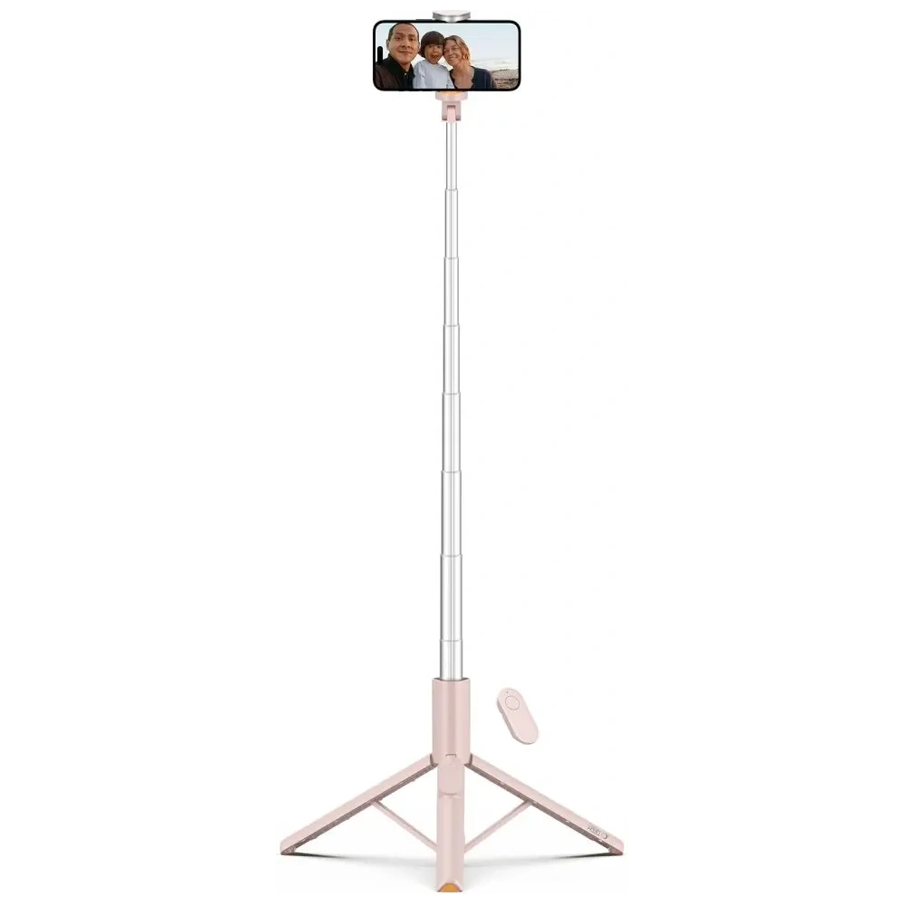 Kijek Tech-Protect L09S Bluetooth Selfie Stick Tripod Pink