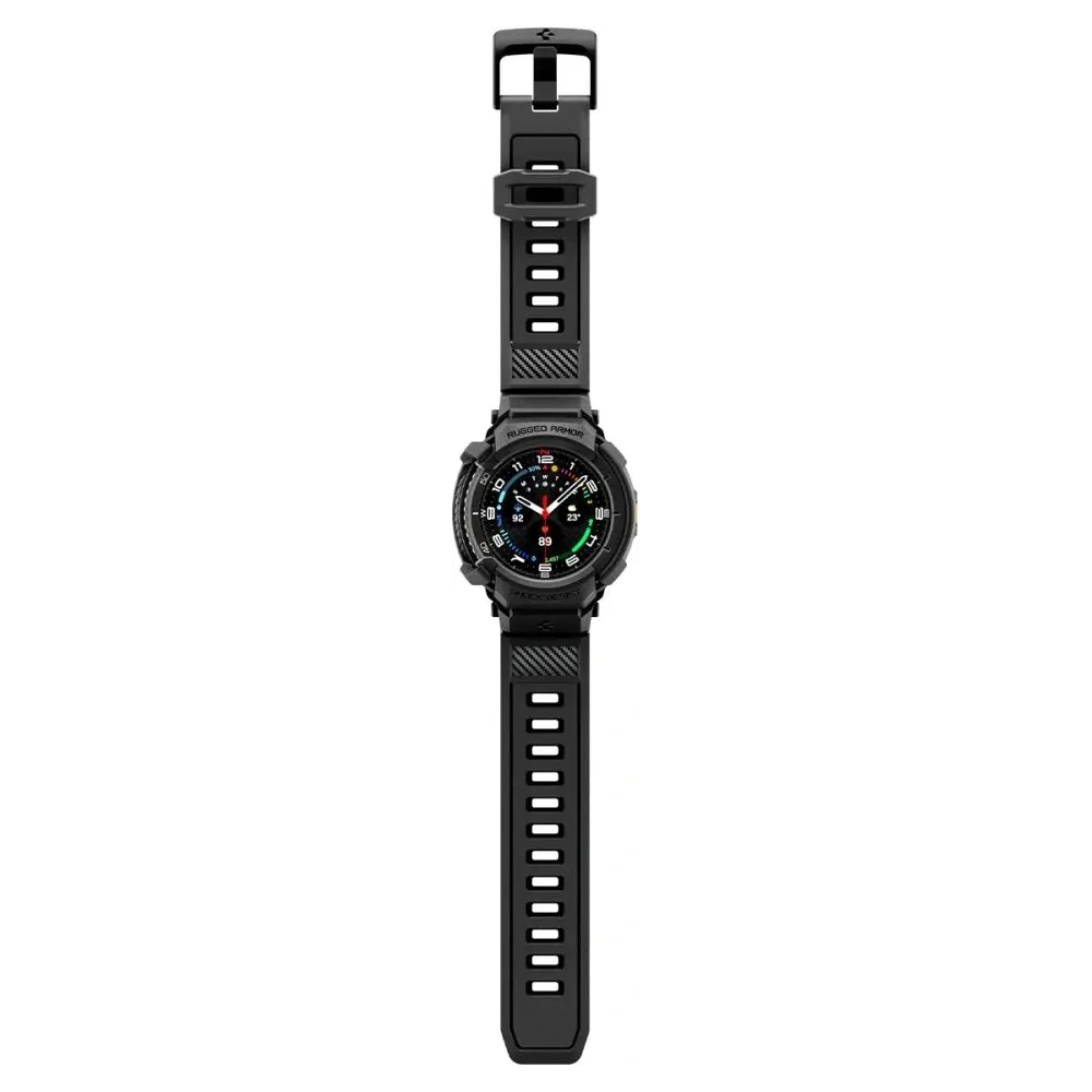 Etui Spigen Rugged Armor Pro do Samsung Galaxy Watch 8 Classic 46mm Matte Black