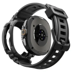 Etui Spigen Rugged Armor Pro do Samsung Galaxy Watch 8 Classic 46mm Matte Black
